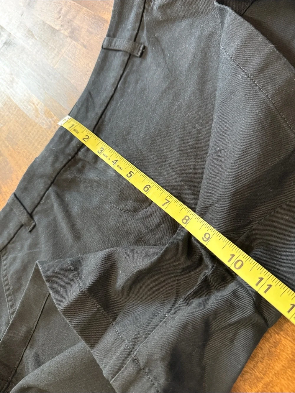 J CREW Classic Preppy Minimalist Black 100% Cotton 5